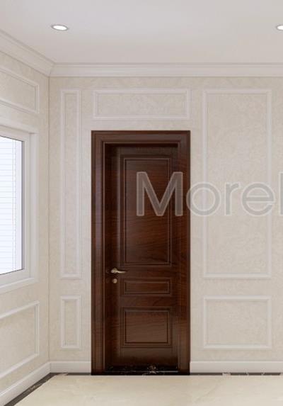  Cửa gỗ tự nhiên tại biệt thự Phổ Quang