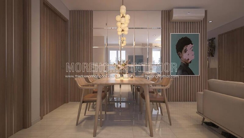 Khám phá các mẫu nội thất phòng ăn căn hộ đẹp của MoreHome